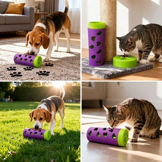 Interactive Treat Dispensing Dog Toy