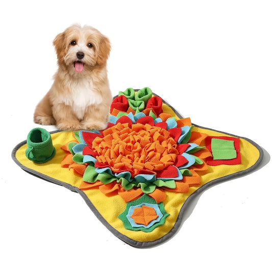 Interactive Dog Snuffle Mat – Mental Stimulation & Anxiety Relief Toy