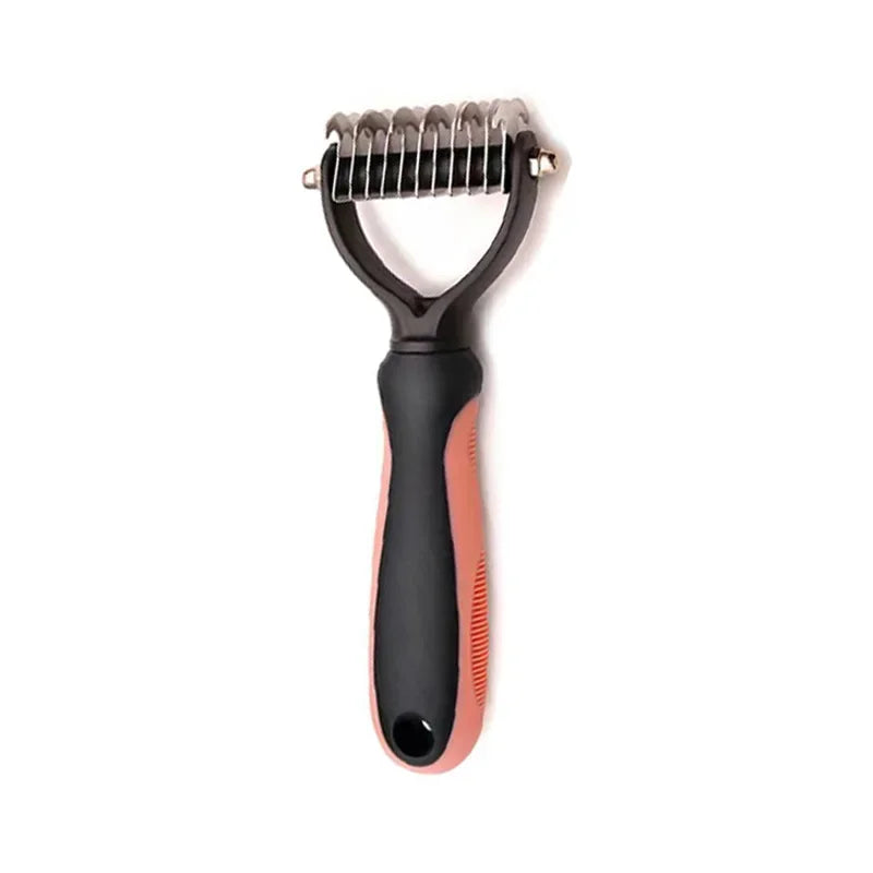 2-in-1 Pet Deshedding & Dematting Brush