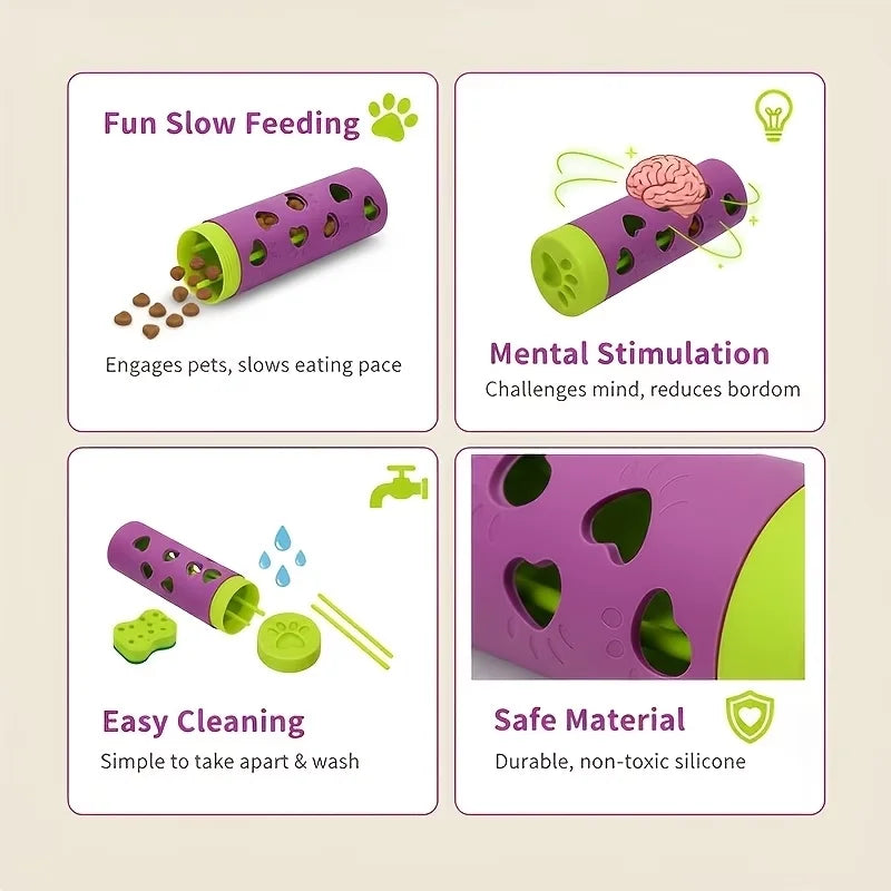 Interactive Treat Dispensing Dog Toy