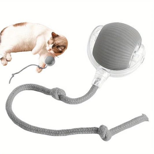 Interactive Rolling Mouse Toy for Cats