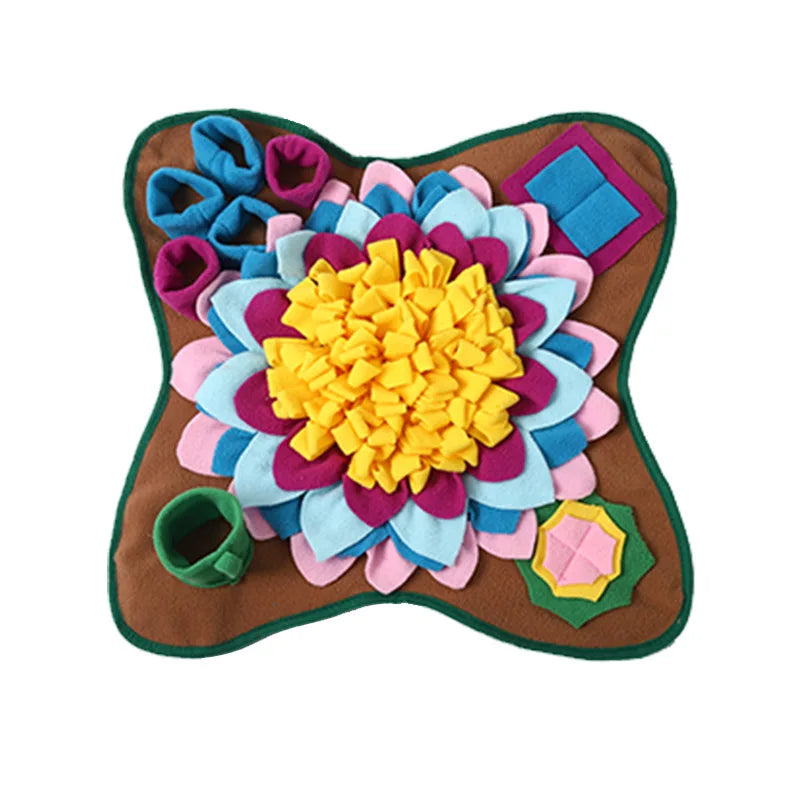 Interactive Dog Snuffle Mat – Mental Stimulation & Anxiety Relief Toy