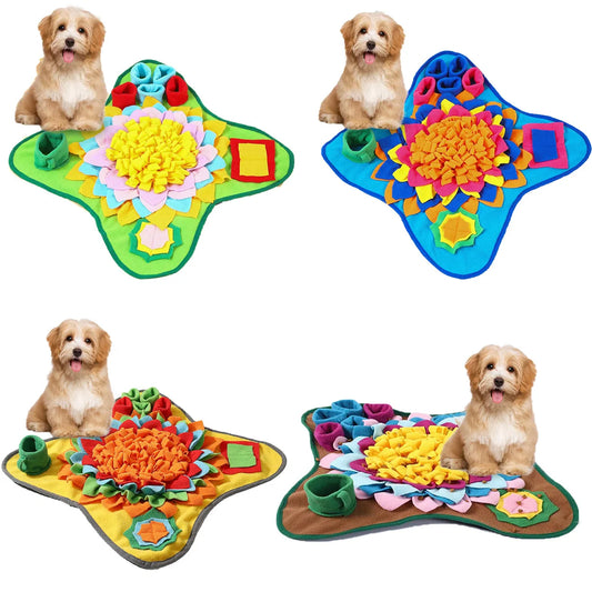 Interactive Dog Snuffle Mat – Mental Stimulation & Anxiety Relief Toy