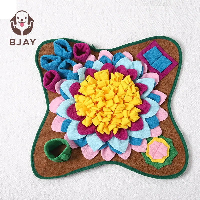 Interactive Dog Snuffle Mat – Mental Stimulation & Anxiety Relief Toy
