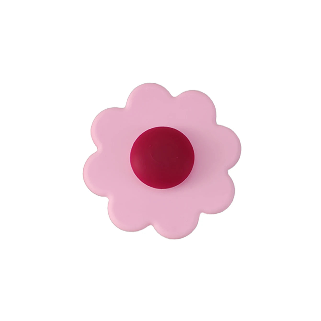 Silicone Flower Baby Teether & Sensory Suction Toy